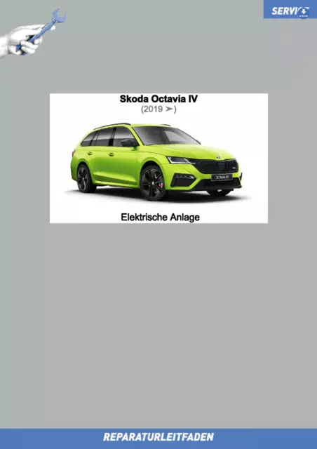 eBook Skoda Octavia 4 (2019 ➤) Reparaturanleitung Elektrische Anlage