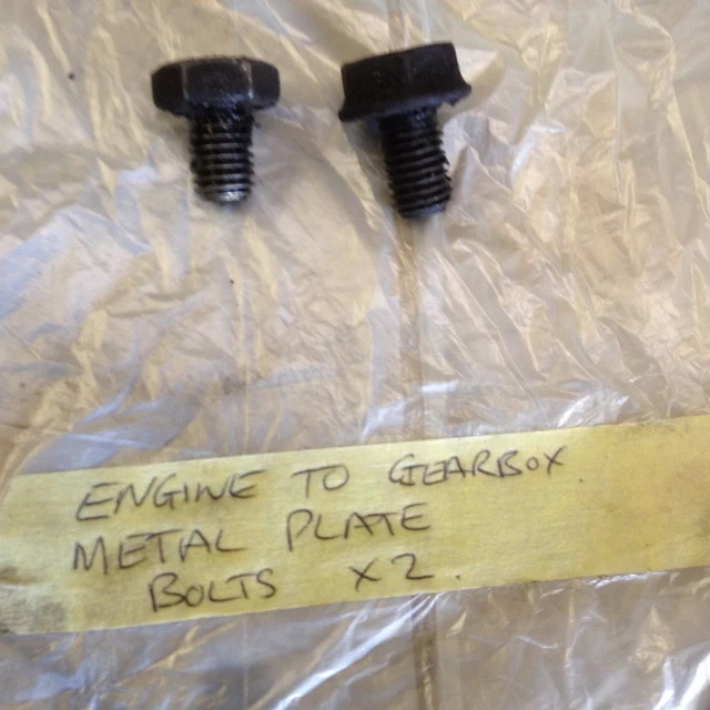 FORD ESCORT MK4 Engine To Gearbox Plate Bolts, Xr3I, Rs Turbo, Cvh £8.