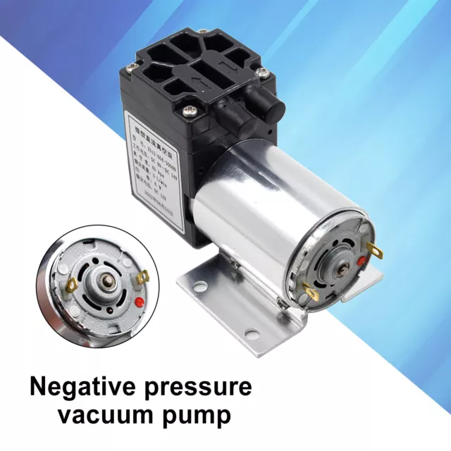 DC12V Mini Vacuum Pump 5L/min 65kpa Negative Pressure Suction Pump With Holder.