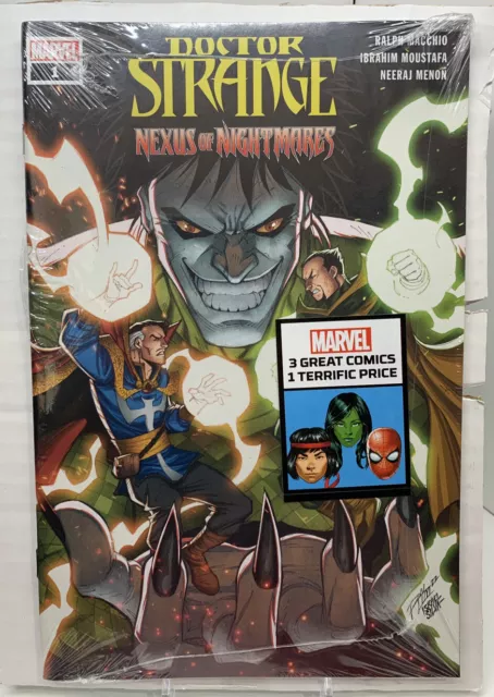 NEW Walmart Exclusive 3-pack Marvel Comics Doctor Strange Nexus Ron Lim Variant