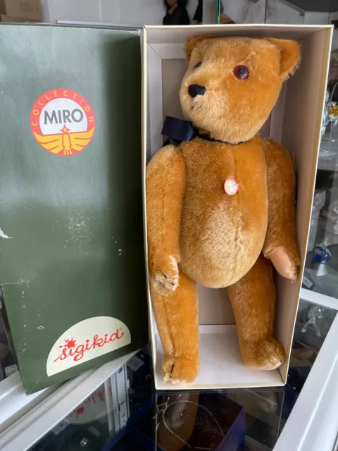 Sigikid Sammler Teddy Bär 50 cm. Top Zustand 2