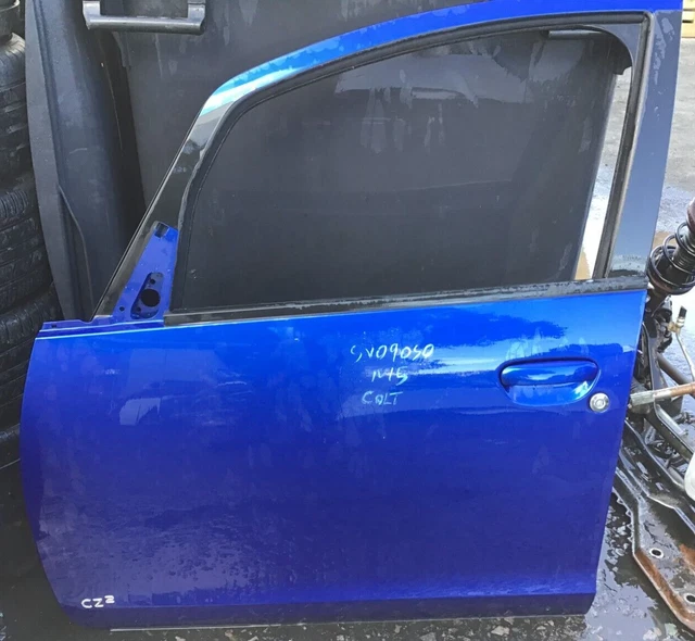 2009 Mitsubishi Colt Cz2 - Anteriore - Porta - Lato Passeggero Sinistro N/S/F - In Blu