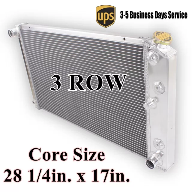 Aluminum 3 Row Radiator CC161 For 1973-1986 Chevy/GMC C/K C10 C20 C30 K10 K20