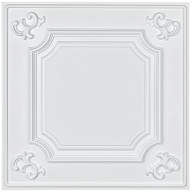 Art3D Ceiling Tile 24"x24" - QTY 12