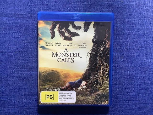 A MONSTER CALLS (Blu-ray, 2016) Sigourney Weaver - Like New Region B ...