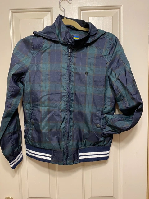 TARTAN WEAR BOYS WINDCHEATER JACKET BY SWEEDISH BRAND CLRIDE.n  ZIP HOODIE LINED