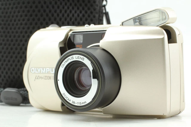 Appareil Photo Argentique Olympus IS-20 DLX - Zoom 4x, Double Flash, Mode Panorama - Occasion Japon