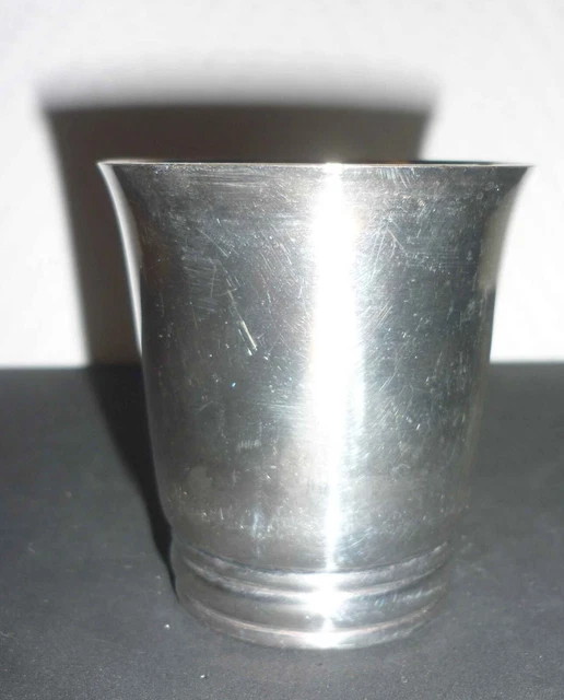 TIMBALE ANCIENNE EN Métal Argenté REX EUR 10,00 - PicClick FR