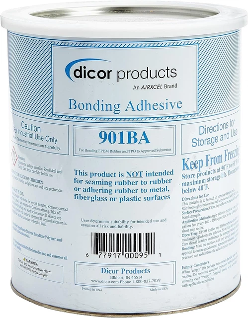 901BA-1 Water-Based RV Roof System Bonding Adhesive - EPDM and TPO Compatible