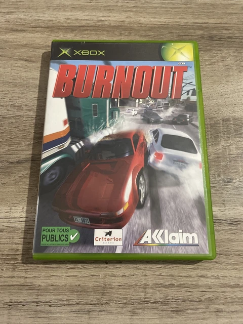 Burnout Jeu XBOX Complet FR TBE