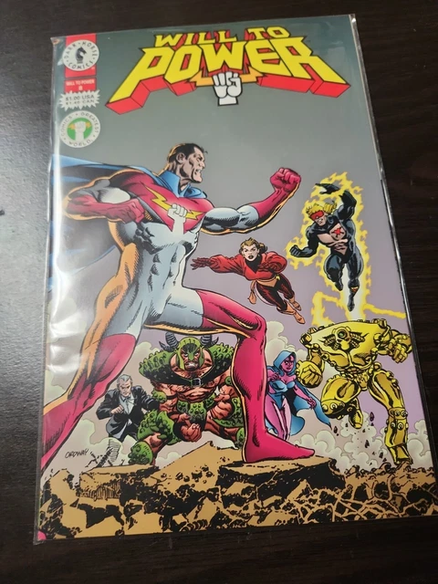 WILL TO POWER #8 (1994) DARK HORSE COMICS Bagged Boarded