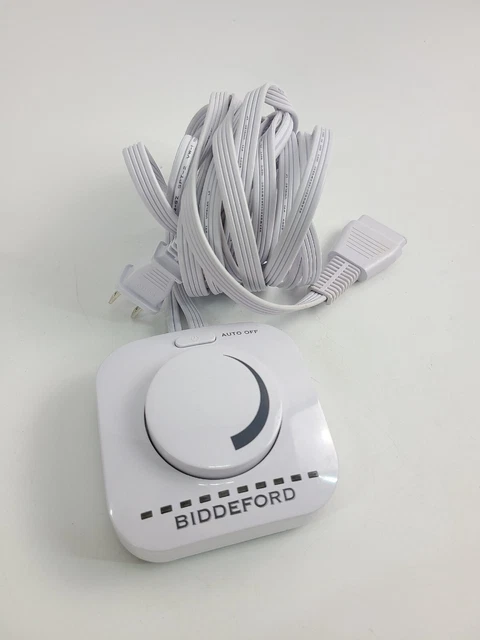 BIDDEFORD BLANKET TC11W1 White Electric Blanket Controller 4-Prong TESTED  $34.99 - PicClick