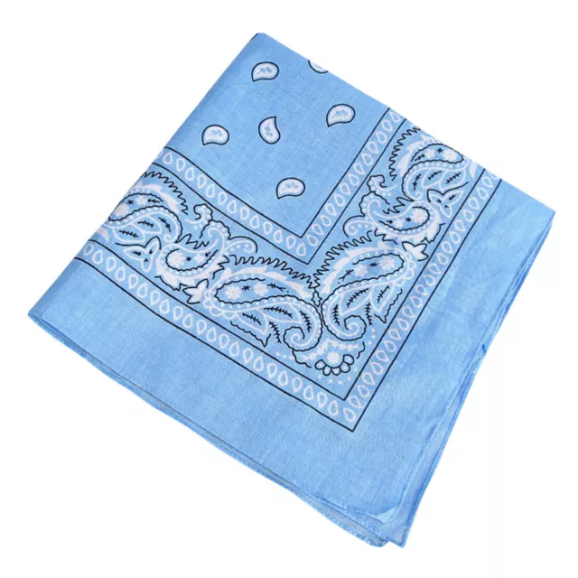 Square Scarf Headband Bandana Square Hankerchief Headband Hankerchief