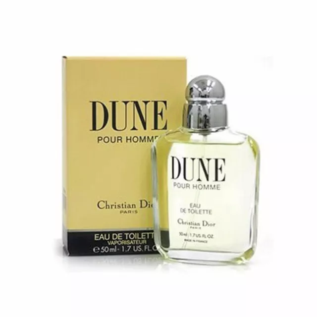 Dune Uomo   C. Dior  Edt  Eau De Toilette  50 Ml. Natural Spray Raro Rare Sc1