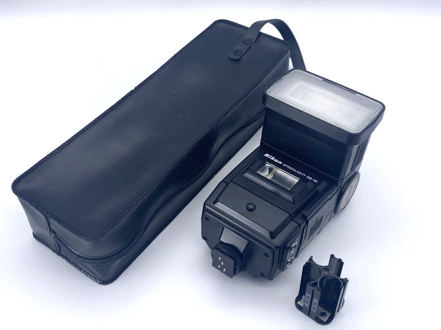 Nikon Speedlight SB-16; Tested and working; w/SS-16 and MS-5; Bounce Swivel Zoom