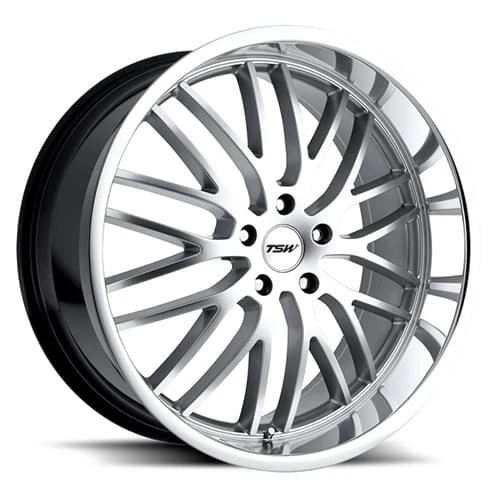 (1) 20x8.5 TSW Snetterton Silver | 5x112 | +35 Wheel Rim
