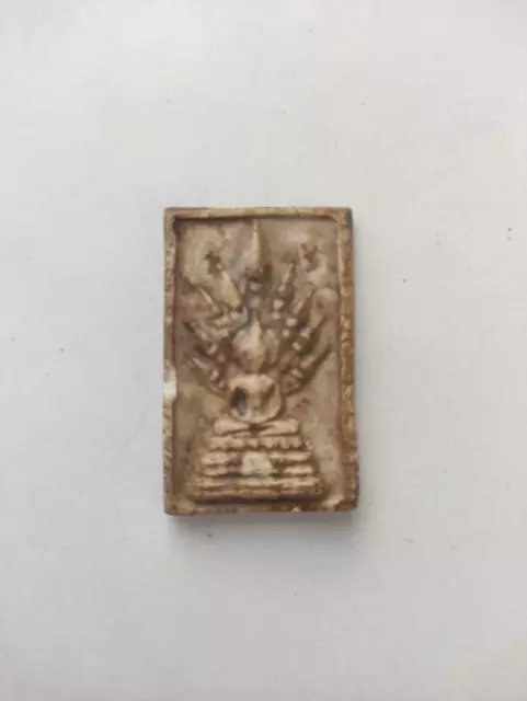 Thai Buddha And Naka 9 Heads Amulet Talisman Great Mercy And Great Protection