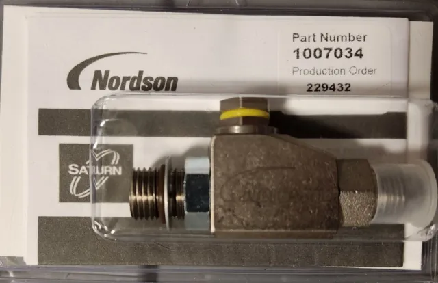 Nordson 1007034 Saturn In-Line Filter Assembly