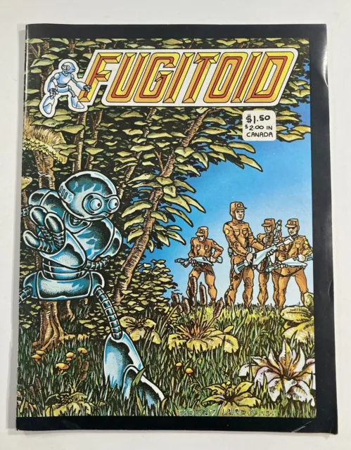 Fugitoid #1 Mirage 1985 Teenage Mutant Ninja Turtles Eastman Laird Comic Book