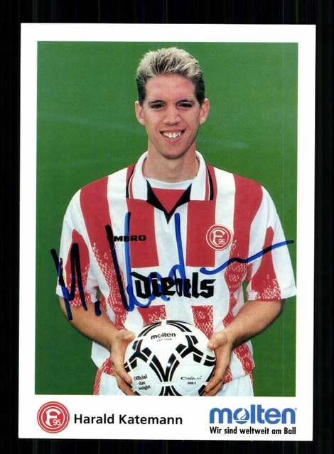 RUDI DECKER AUTOGRAMMKARTE MSV Duisburg 1985-86 Original Signiert + A