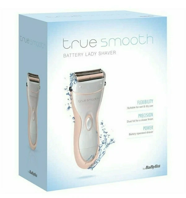 Babyliss 8771BU Rasoio da donna vero liscio bagnato e asciutto