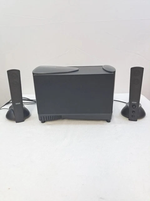 ALTEC LANSING Computer Speaker System w/Powered Subwoofer Model ATP3  WORKING