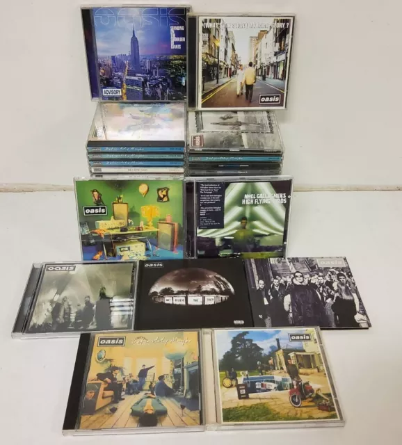 41 x Oasis CD Joblot - Don't Believe The Truth Definitely Maybe Shakermaker