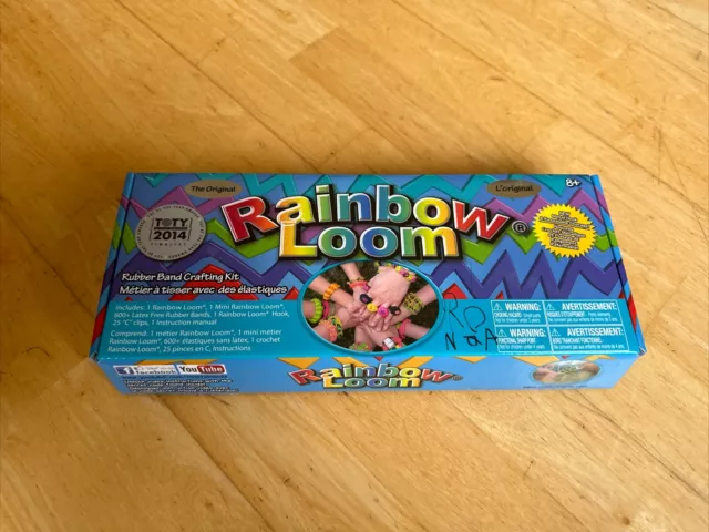Rainbow Loom Original Bänder Clips Coole Beschäftigung