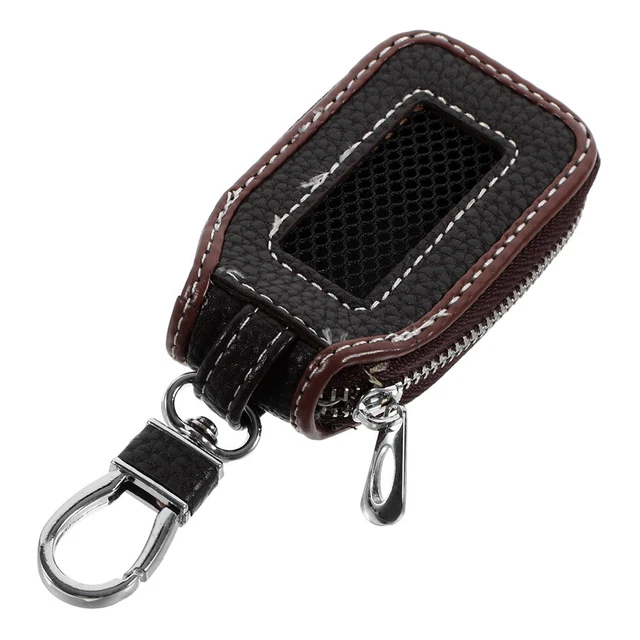 Portachiavi Auto In Pelle - Doppio Scomparto, Protezione Telecomando - Foto 14
