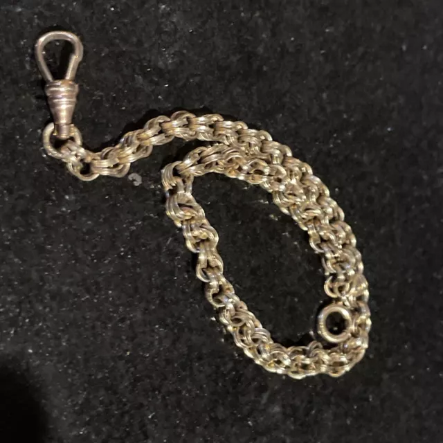 STUNNING Antique/Vintage Gold Filled Pockrt Watch Chain Scrap/Use 9.1g