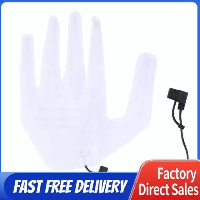 Heated Five-Finger Gloves Sheet Outdoor Cycling Hand Warmer Pad (No Switch)