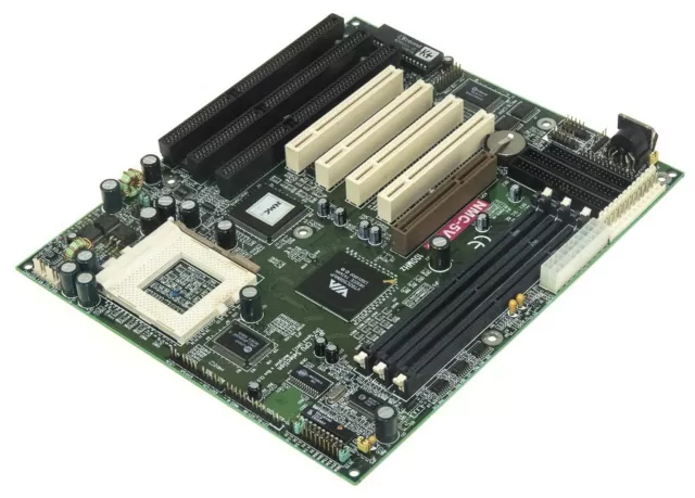 Motherboard NMC-5VM5 Socket 7 3x Sdram 3x Isa 4x PCI AGP Ide / Ata