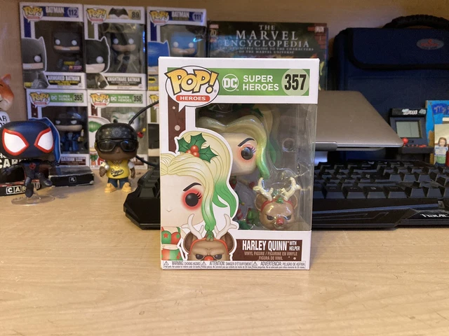 Funko Pop! DC: Harley Quinn with Helper Vinyl Figure #357 FREE SHIPPING