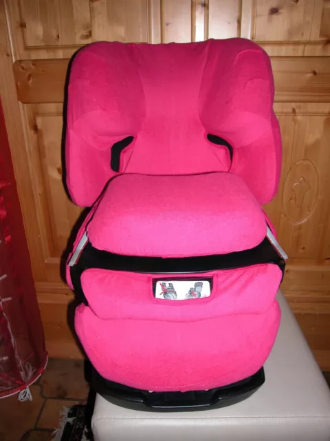 Sommerbezug Schonbezug Frottee für Cybex Pallas und Pallas 2-Fix NEU pink