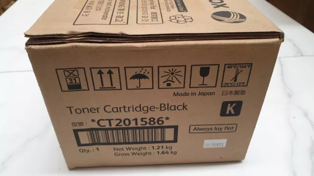 Genuine Xerox CT201586 Black Toner for DocuCentre IV C5580 C6680 C7780