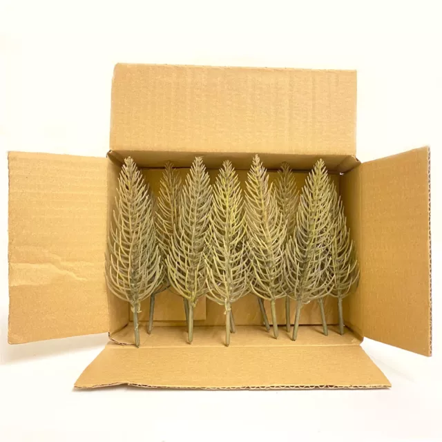 Plastic Pine Tree Armatures x 12 | Model Railway Railroad Scenery