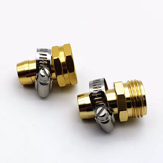 3 Set 5/8" Garden Hose Connector Hose Connector End Patcher Kit With Heavy Hot