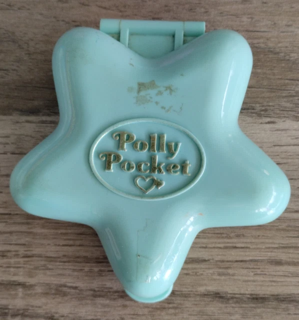 Polly Pocket Bluebird Dress up Jewel Locket 1992 Anhänger vintage in