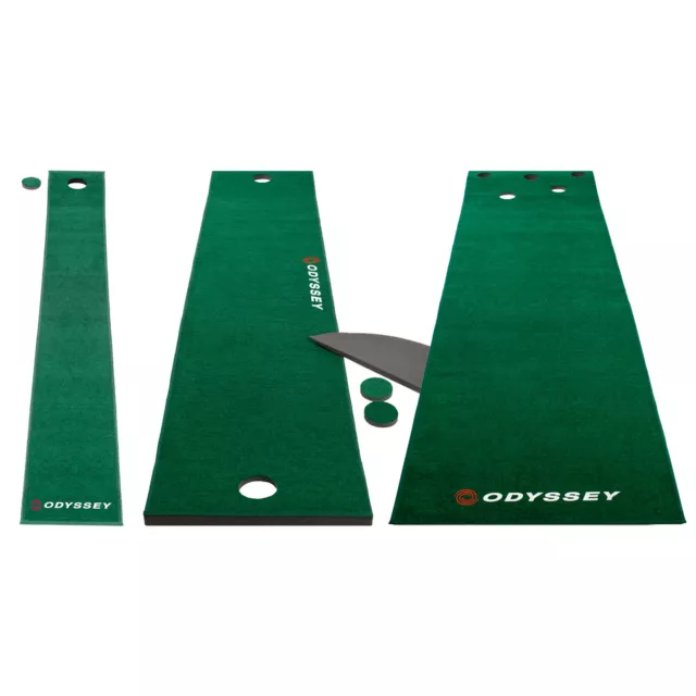 2024 Odyssey Golf Indoor Putting Mats 8FT 10FT 12FT Home Training Practice Aid