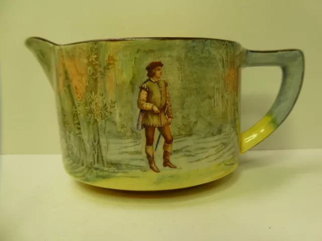 Royal Doulton Pottery Orlando Shakespeare Series Ware Jug