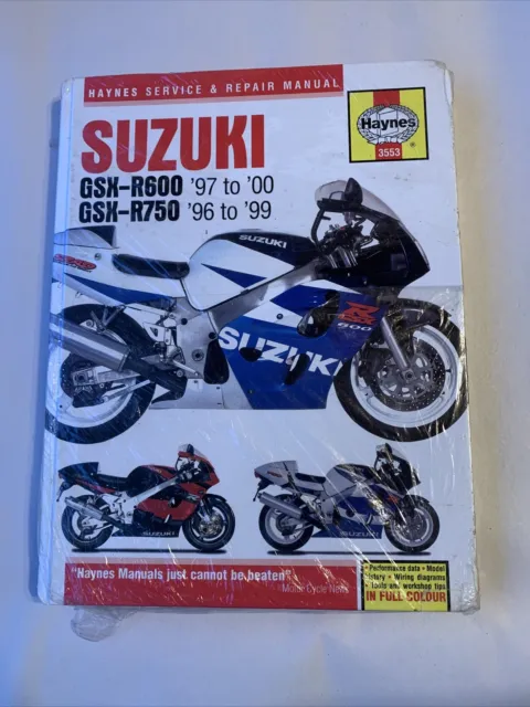 Suzuki GSX-R600/750 (04-05) & GSX-R1000 (03-08) Haynes Repair Manual (Paperback)