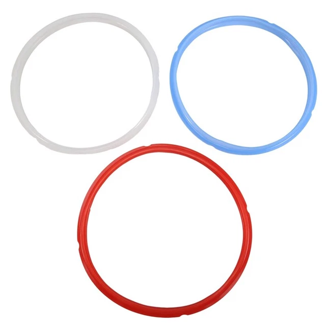 Paquete de 3 anillos de sellado para accesorios de sellado de silicona Ninja Foodi 8 cuartos R Gu H1O3