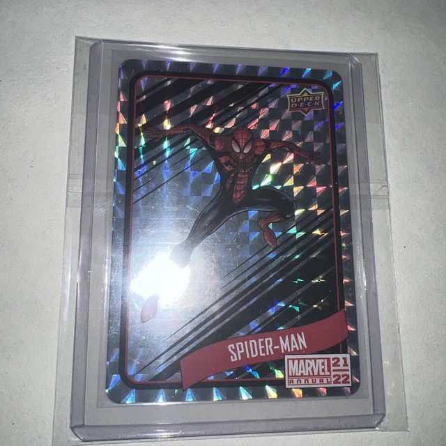 2021-22 Upper Deck Marvel Annual Backscatters B13 Spider-Man