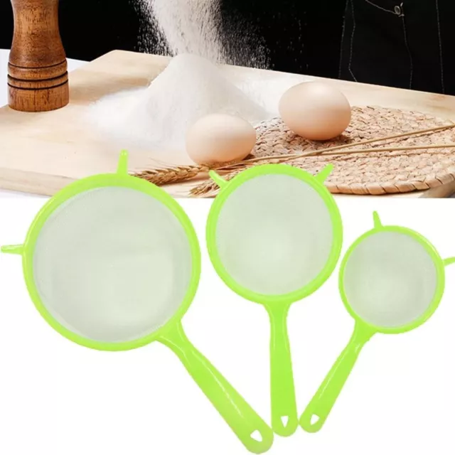 for Home Kitchen Flour Sieve Kitchen Tools Filter Sieve New Food Sieve