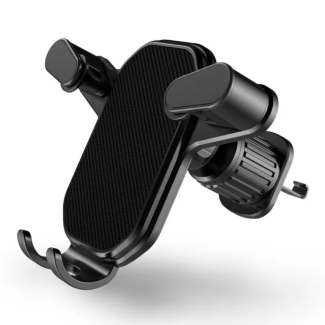 Car Phone Holder 360° Rotation Air Vent Clip Mount Gravity Auto Phone Bracket