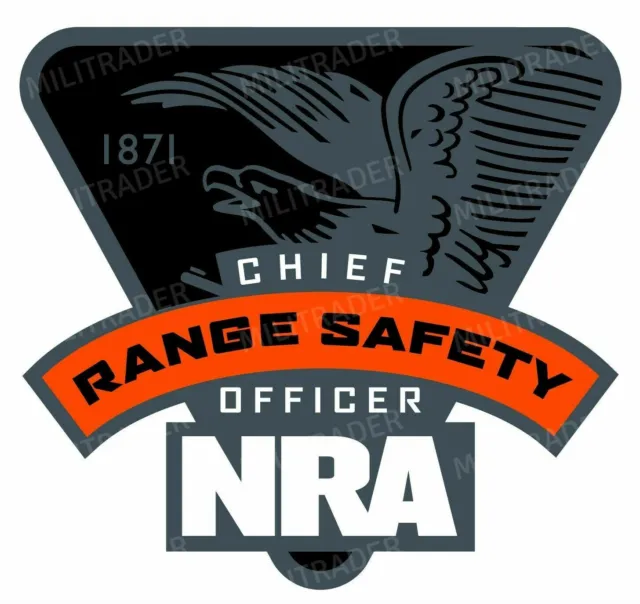 National Rifle Association NRA Chief Range Safety Officer Decal