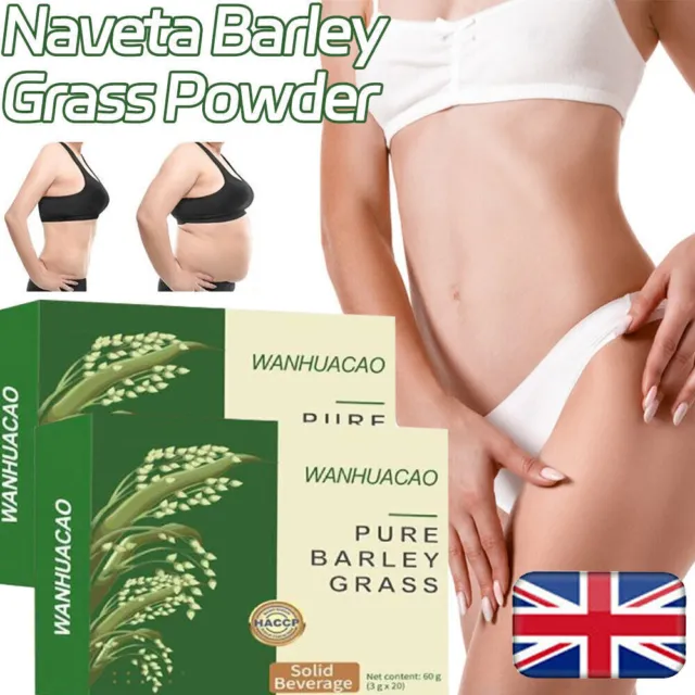 Naveta Barley Grass Powder 100% Pure & Organic, Naveta Pure Organic Barley