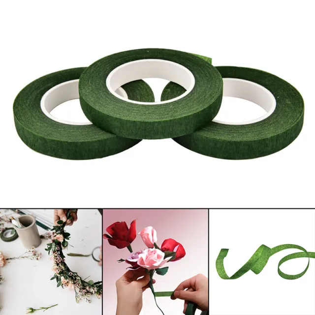 GREEN Parafilm Wedding Florist Craft Stem Wrap Floral Tape Waterproof ZF