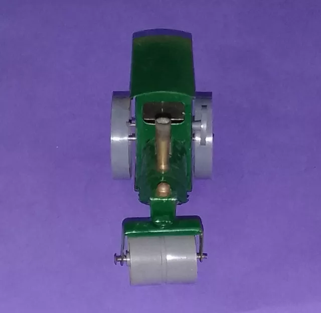 Triang Minic 33m Steam Road Roller Green  Boxed Model Working With Key (01338) 3