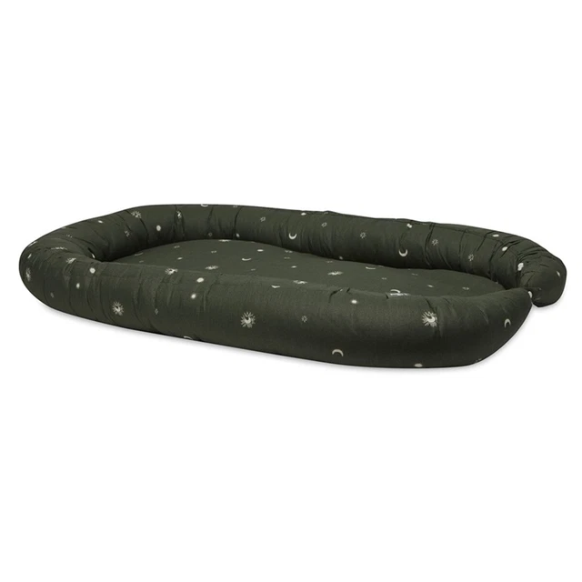 Jollein Babynest Kuschelnest 90x52cm Stargaze Leaf Green TOP
